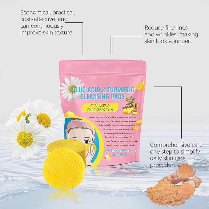 40pc turmeric kojic acid cleansing