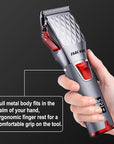 FADEKING Professional 5-Star Cordless ASTRO Clipper for Men - Adjustable Blending, LED Display, Quality Travel Case