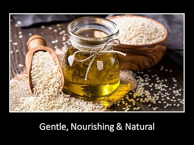 DAANA Sesame Oil for Skin: Certified USDA Organic, Extra Virgin, Cold Pressed (12 fl oz)