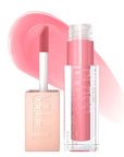 Maybelline New York Lifter Gloss Hydrating Lip Gloss with Hyaluronic Acid, Gummy Bear, Sheer Light Pink, 1 Count