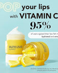 Saturday Skin Yuzu Vitamin C Lip Mask Overnight Lip Sleeping Mask Moisturizing For All Skin Types Softer & Smoother Pout Lip Balm Hydrating Infused with Vitamin B5 Non-Sticky, Vegan & Cruelty-Free