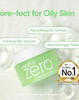 BANILA CO Clean it Zero Pore Clarifying Cleansing Balm | Korean Makeup Remover, Cleansing Oil, Facial Cleanser for Oily and Acne Prone Skin | Vegan | Made with AHA-PHA & Tea Tree (100ml / 3.38 fl. oz)