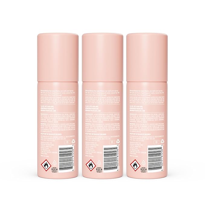 MONDAY HAIRCARE VOLUME Dry Shampoo with Collagen, oil-absorbing ideal for Thin & Fine Hair 50ML (3 Pack)