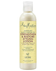 SheaMoisture Styling Lotion for Damaged Natural Hair Jamaican Black Castor Oil Silicone Free Hair Treatment 8 oz