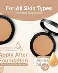 Frankie Rose Cosmetics Powder Foundation – Full Coverage Grams (Olive)
