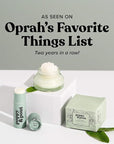 Poppy & Pout Sweet Mint A Jumbo Lip Balm | All Natural Lip Balms & Moisturizers | Hydrates with Beeswax, Vitamin E, Organic Coconut Oil | Cruelty-Free | Lip Balm in Recyclable Cardboard Tube