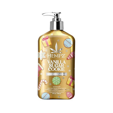 Hempz NEW Vanilla Sugar Cookie Body Moisturizer, Body Lotion, Fall Skin Care for Men & Women, Limited Edition, 17 fl.oz.