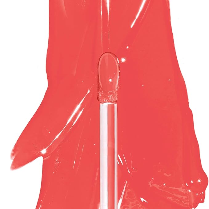 Revlon Ultra HD Vinyl Lip Polish, Liquid Lipstick, Power Up, Bright Coral Gloss