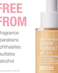 Neutrogena Healthy Skin Sensitive Skin Serum Foundation with Light/Medium 02, 1 oz