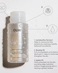 OUAI Body Cleanser Refill, Dean Street - Foaming Body Wash with Jojoba Oil and Rosehip Oil to Hydrate, Nurture, Balance, Soften Skin - Paraben, Phthalate and Sulfate Free Skin Care Products (32 Fl Oz)
