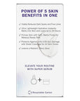 Olay Super Cream with Sunscreen SPF 30, 15 mL, Trial Size Ultra Lightweight Face Moisturizer - Vitamin C, Hyaluronic Acid, Niacinamide, Collagen Peptide - Hydrate, Smooth, Brighten, Firm, and Protect