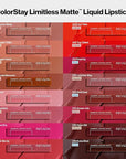 Revlon ColorStay Limitless Matte Liquid Lipstick, Vegan Formula, No-Budge, Longwear Lip Color, Long Lasting, Lightweight/Comfortable, Waterproof, 005 Strut, 0.17 fl oz