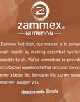 Zammex Multi Collagen Protein Powder, Type I & III & V & X, Hydrolyzed Collagen Peptides for Women & Men, Supports Hair and Skin, Gut Health, 41 Servings, Chocolate