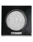 ISMINE Single Eyeshadow Powder Palette (SILVER GRAY) Shimmer Gray, High Pigment, Longwear Single Grey Eye Makeup for Day & Night (#14)