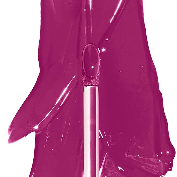Revlon Ultra HD Vinyl Lip Polish, Liquid Lipstick, Violet Frenzy, Plum Gloss, 0.2 Fluid Ounce