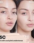 Kosas Revealer Concealer - Medium Coverage Makeup with 1.5 C)