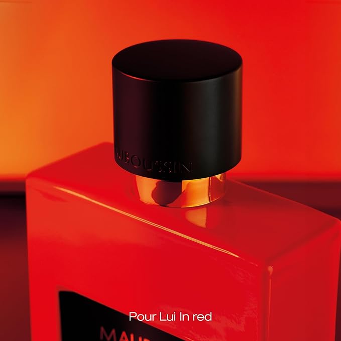 Mauboussin - Pour Lui In Red 100ml (3.3 Fl Oz) - Eau de Parfum for Men - Woody & Spicy Scents