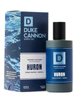 Duke Cannon Proper Cologne Huron | Men's Eau de Parfum | Fresh Water and Neroli | Aquatic, Fresh, Long-Lasting Scent | 1.7 fl oz