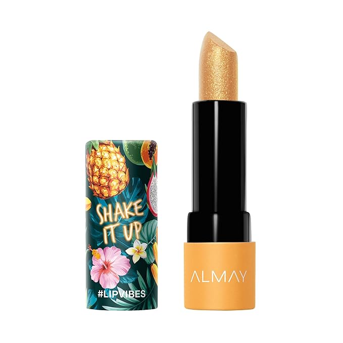 Almay Lip Vibes, Shake it Up, 0.14 Ounce, lipstick topper