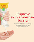 Burt's Bees Gentle Cream Cleanser with Aloe for Sensitive Skin, 98.9% Natural Origin, 6 Ounces