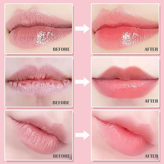 2 PCS Bee Lip Balm Honey Lines