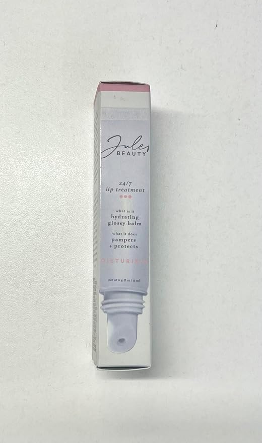 Julep 24/7 Lip Treatment – Hydrating & Glossy Lip Balm and Lip Sleeping Mask with Shea Butter – Moisturize, Protect & Soothe – Vegan & Cruelty-Free - Clear