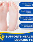 Urea Cream 60% Foot Balm Stick for Cracked Heels - Moisturizes, Exfoliates, and Softens Dry, Thickened Skin, Callus Remover for Feet