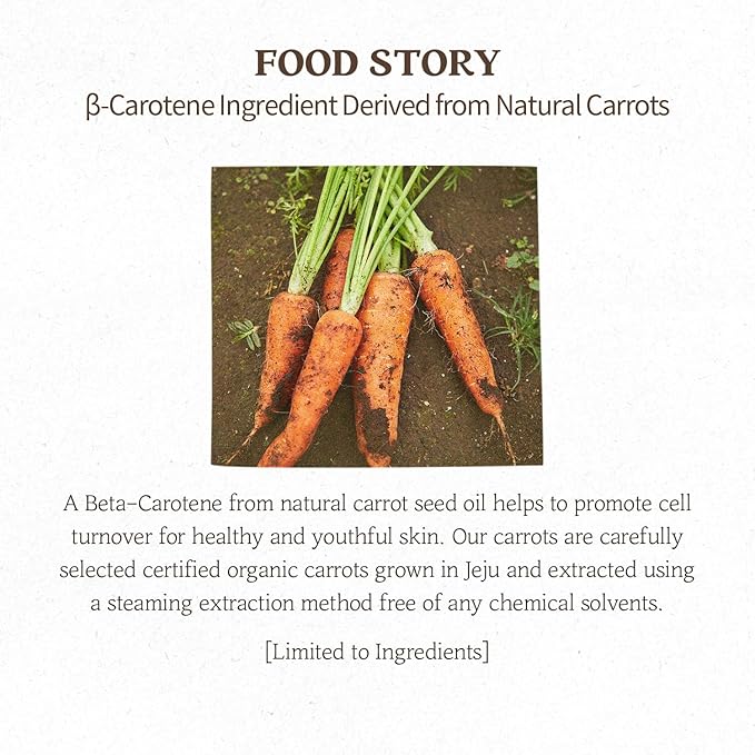 SKINFOOD 1957 Carrot Carotene Mask10ea Set - Beta Carotene, Carrot Seed Oil Extract, For All Skin Type, Moisturizing and Soothing, For Sensitive Skin type, Redness Relief 9.1fl.oz, 270ml