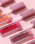 LANGMANNI 12Pcs Lip gloss Collection Makeup Set, Shiny Smooth Soft Liquid Lip Glosses Lip Stain With Rich Varied Colors For Girls And Women Makeup (Glossy-A)