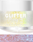 LANGMANNI Holographic Body Glitter Gel for Body, Face, Hair and Lip.Color Changing Glitter Gel Under Light. Vegan & Cruelty Free-1.35 oz (4# Sapphire Blue)