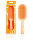 Nature Spell Detangling Hair Brush, Soft Silicone, Eliminates Knots & Reduces Breakage, Suitable for Wet & Dry Hair, Waterproof & Easy to Clean, Glossy Orange