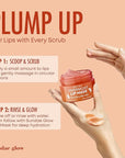 Lip Mask with Peach & Orange – Hydration, Lip Repair for Dry Cracked Lips & Smoothing – Dermatologist Tested, Korean Lip Care – 95% Natural, Clean Beauty, Cruelty-Free – 1 Pack