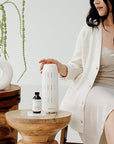 AromaTech The Beach House Aroma Essential Oil Blend: Luxury Hotel Inspired Aromatherapy with Bergamot, Coconut Milk & Sandalwood for Ultrasonic Diffusers & Nebulizers - 16 fl oz, 500 mL