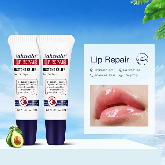 2Pcs Natural Lip Balm - Moisturizing