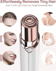 Facial Hair Remover, Upper Lip Hair Removal for Women, Electric Face Razor/Shaver, Gurelax Hair Removal Device, with a Storage Bag