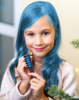 MSDADA New Hair Chalk Comb Temporary Hair Color Dye for Girls Kids with Light Color Hair, Washable Hair Chalk for Girls Age 4 5 6 7 8 9 10 Birthday Cosplay DIY, Easter Stocking Suffer