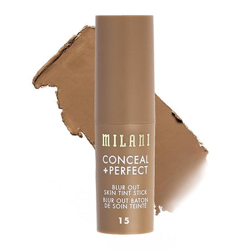 Milani Conceal + Perfect - Skin Tint Stick, Blur Out Tinted Moisturizer Makeup, Shade 15