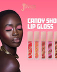 Juvia's Place Candy Shop Lip Gloss: Pineapple Pearl - High-Shine Plumper for a Hydrating & Non-Sticky Glossy Pout, For a Moisturizing and Long-Lasting Creamy Plump & Nourished richly Glow