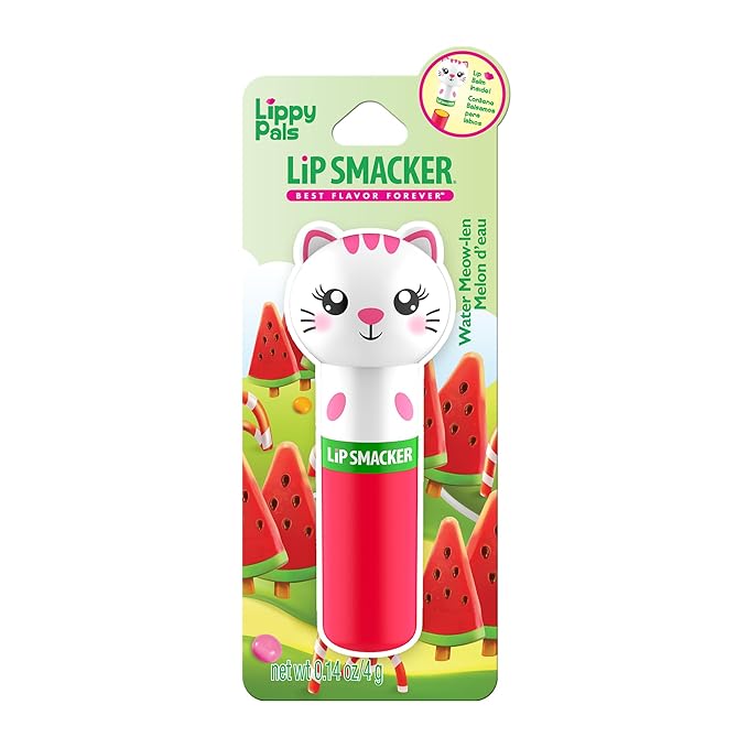 Lip Smacker Lip Balm, Kitten Water-Meow-Lon, 0.14 Ounce (80844)