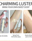 MAEPEOR Body Glitter Spray 4 Colors Quick-Drying and Non-Sticky Body Glitter Spray Moisturizing Bronze Body Shimmer for Face Hair Body (80ML, 03 Golden Brown)