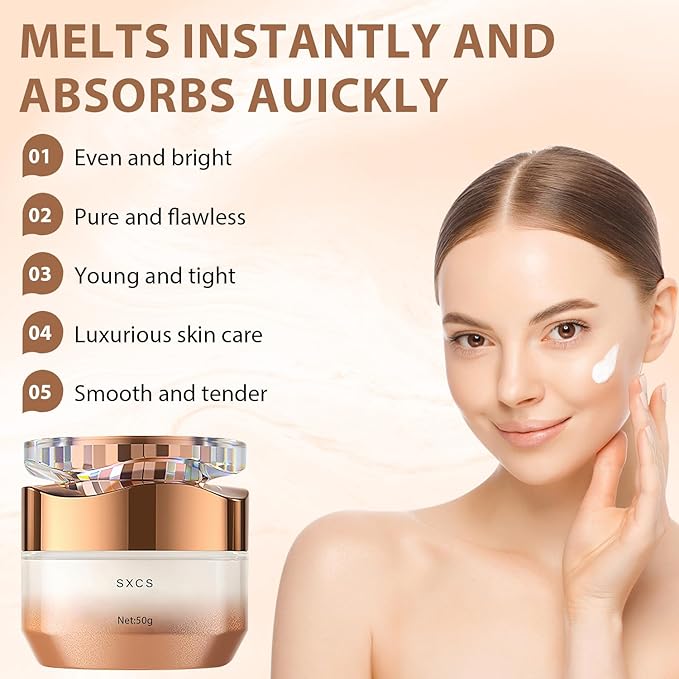 SXCS Lady Makeup Cream，Nicotinamide Vitamin C Plain Face Cream, Nicotinamide Cream for Face, Multifunctional Hydrating Makeup Cream with nicotinamide