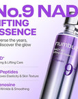 numbuzin No.9 NAD+ BIO Lifting Serum for Glow, Firming & Wrinkles, Peptide Facial Serum for Sagging Skin, Fine Lines & Elasticity, Hydrating & Tightening Formula, Korean Skincare 1.69 fl oz