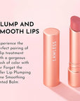 Lawless Forget the Filler Lip Plumping Line Smoothing Tinted Balm - Posey - Premium Tinted Lip Balm with Natural Ingredients to Plump and Smooth Lips for a Firmer, Fuller Look - 0.09 oz