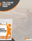 BulkSupplements.com Acetyl L-Carnitine Powder - ALCAR Powder, Acetyl L-Carnitine 1500mg, Carnitine Supplement - Gluten Free, 1500mg per Serving, 250g (8.8 oz) (Pack of 1)