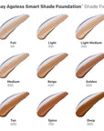 Almay Anti-Aging Foundation, Smart Shade Face Makeup with of 1)