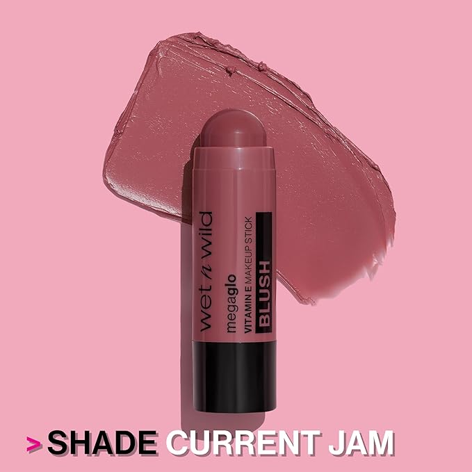 wet n wild Mega Glo Makeup Stick, Buildable Ain't Rose