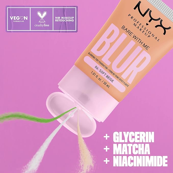NYX PROFESSIONAL MAKEUP Bare With Me Blur Skin Soft Beige