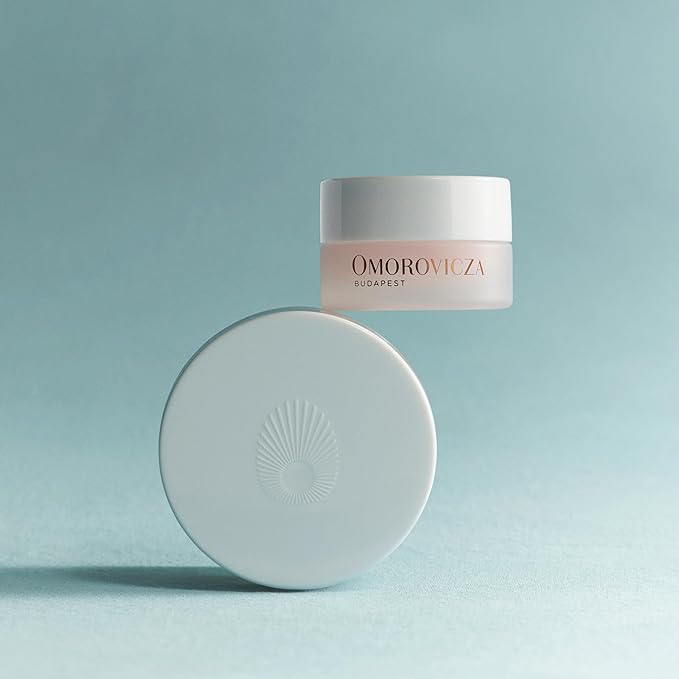 Omorovicza Perfecting Lip Balm (0.34 oz), Hydrating & Plumping Lip Treatment, Nourishing Lips Moisturizer with Hyaluronic Spheres, Omega 6 Ceramide & Peptides for Dry Lips