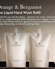 Molton Brown Orange & Bergamot Hand Wash refill 13.5 fl. oz.