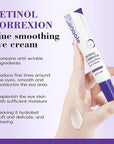 Eye Cream, Retinol Eye Cream for Dark Circles, Puffiness Anti Aging, With Hyaluronic Acid, Peptides, Caffeine Reduces Bags, Smooths Wrinkles & Fine Lines, Dark Circles Under Eye Treatment